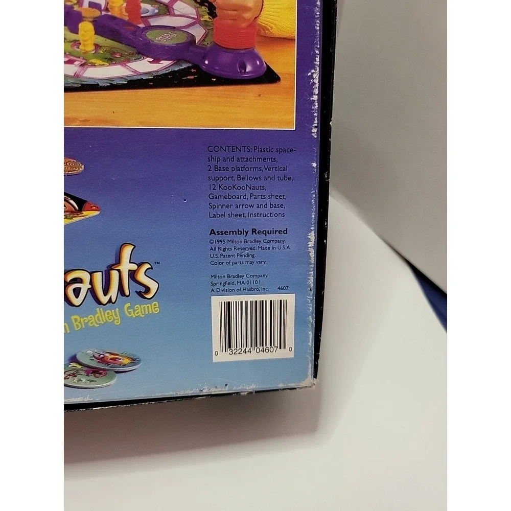 Milton Bradley 1995 KooKooNauts The Silly Space Rescue Game 75% Complete-‎ Rare
